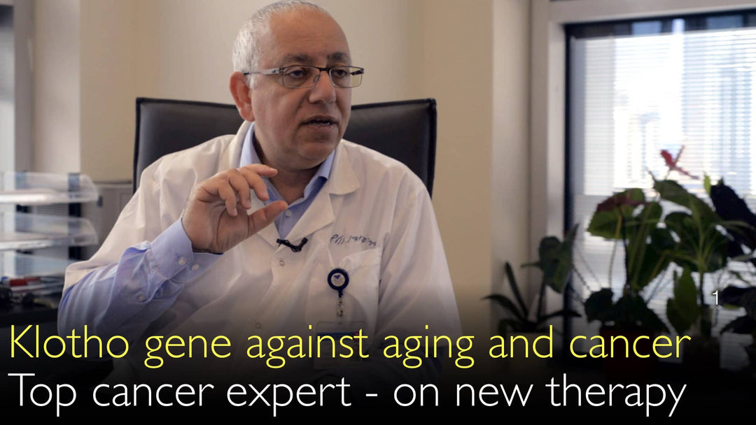 El gen Klotho protege contra el envejecimiento y el cáncer. 1